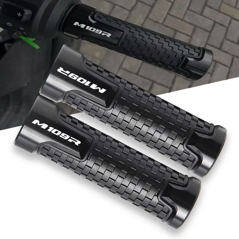 

For Suzuki Boulevard M109R 109R M109 2006-2015 Accessories Motorcycle Non Slip Handlebar Grip Throttle CNC Hand Bar Grips