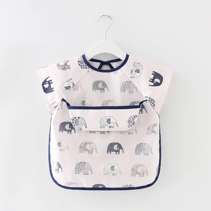Baby Bibs Feeding Bibs Apron Pocket Infant Boys Girls Burp Cloth Bandana Bibs for Kids Toddler