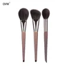 OVW Makeup Brushes Sets Soft Goat Hair Blusher Sculpting Highlight 3pcs Make Up Brush Set maquiagem 6