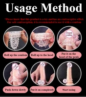 1PCS Transparent Penis Abdeckungen Extender männer Kristall Wolf Zahn Kondome Finger Cock Ring Erwachsene Sex Spielzeug Für Männliche längere Anhaltende 5