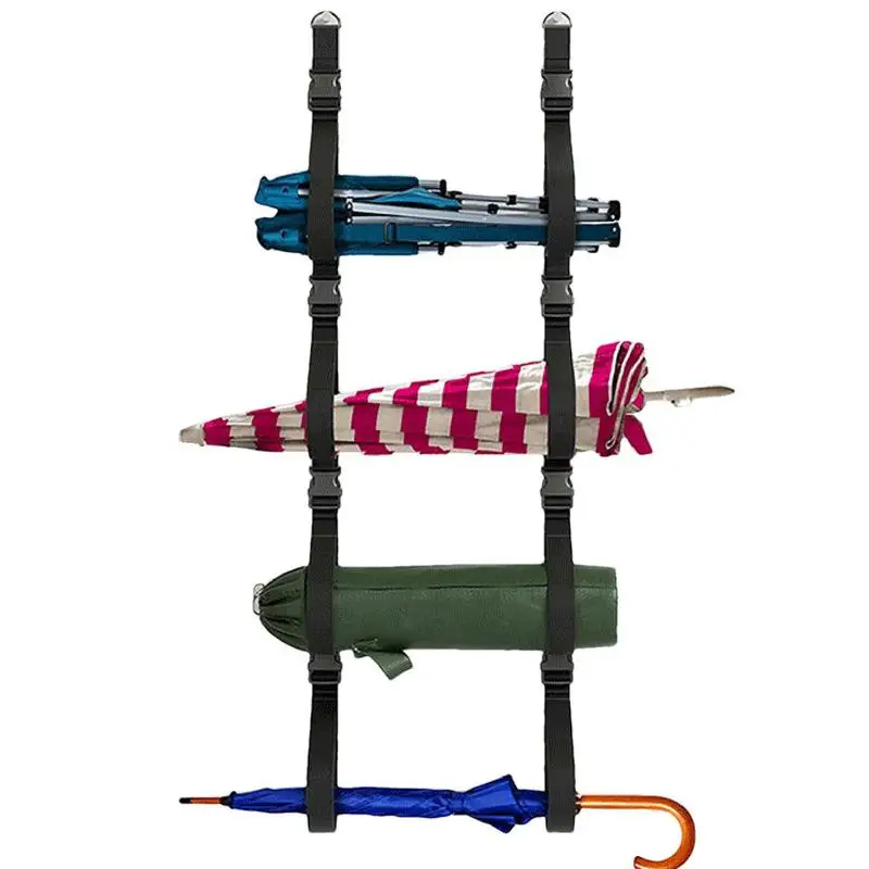 

Camping Chair Wall Storage for Garage Organizer Wall Mount 2pcs Camping Chair Organizer Heavy Duty Wall Holder for Wall Hanging