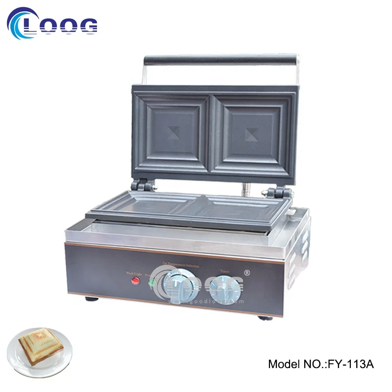 Best Price Commercial Sandwich Press Grill Machine Electric Heat Sandwich Maker