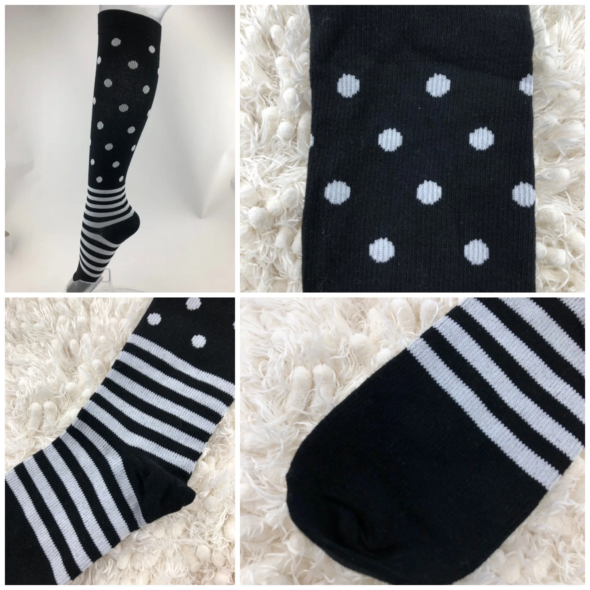 (3/5/6/8 Pairs ) High Stretch Breathable Compression Stockings Professional Leggings Women's Stockings