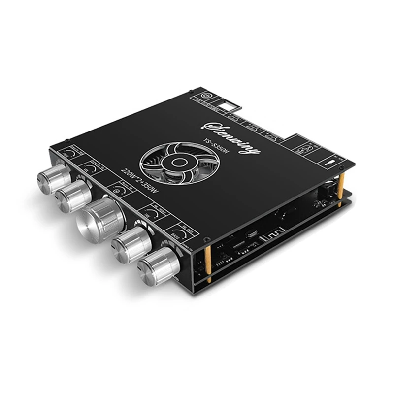 

YS-S350H Bluetooth 5.1 Subwoofer Amplifier Board 2.1 Channel High Power Amplifier Board 220Wx2+350W