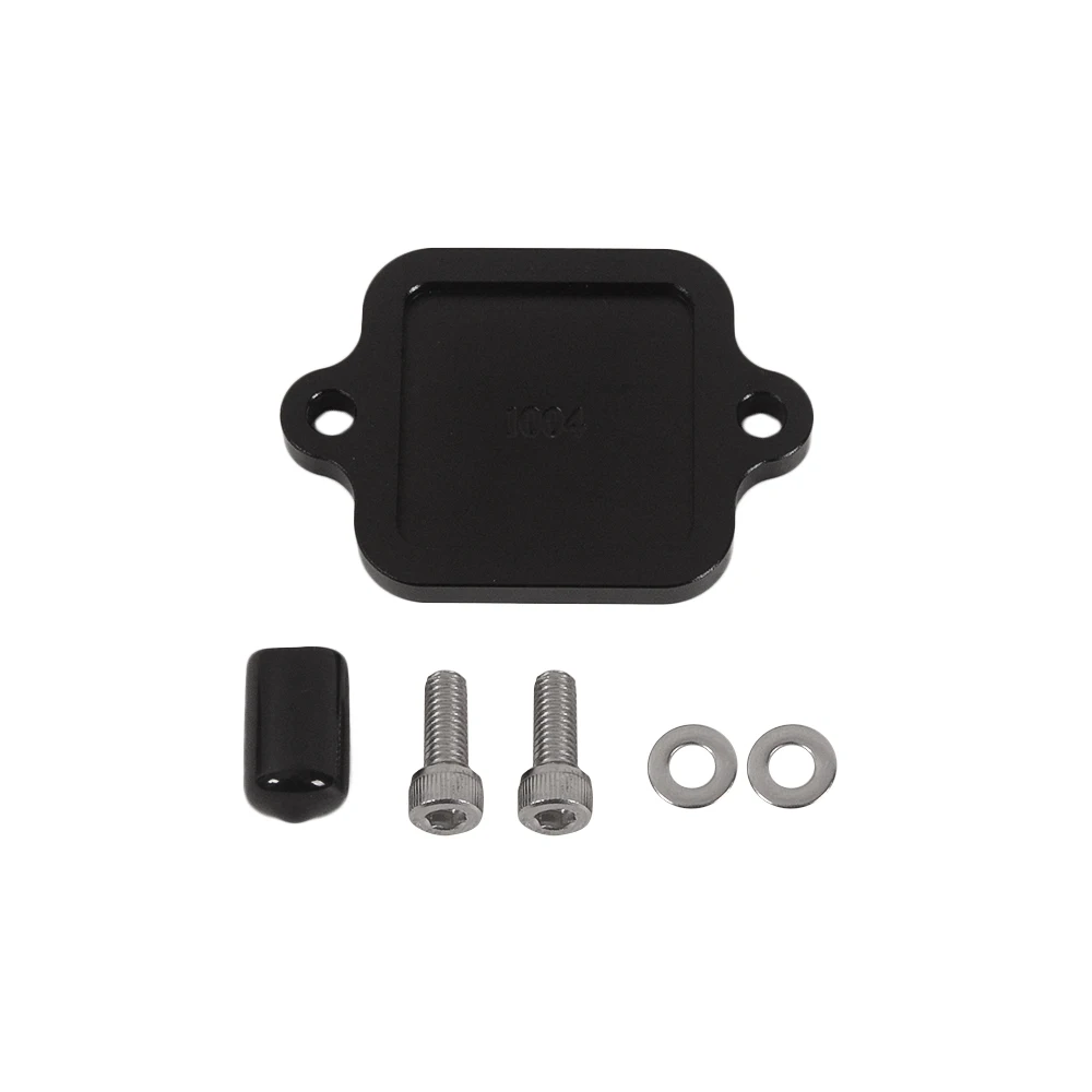 Moto4U Motorcycle Accessories Smog Block Off Plates Cover For Yamaha Yzf R3 R25 2015 2016 2017 2018 2019 2020 2021