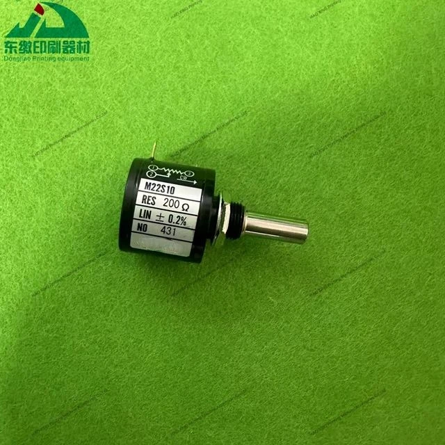 오프셋 인쇄기 예비 부품 고품질 전위차계 M22S10 (고모리 오프셋 프레스용)