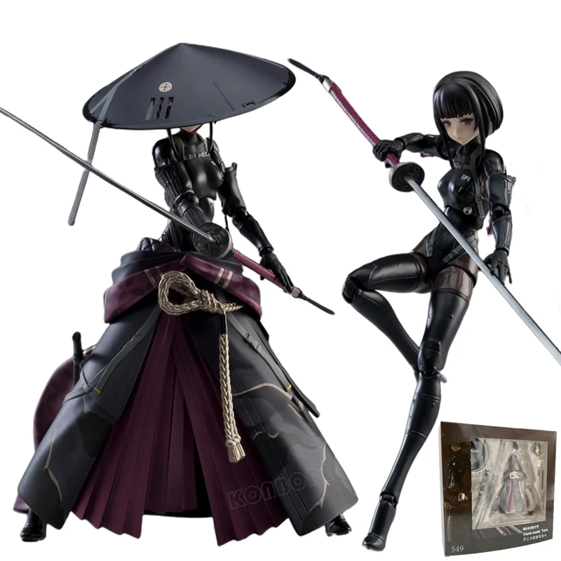 15cm #549 Figma FALSLANDER RONIN Anime Girl Figure Falslander