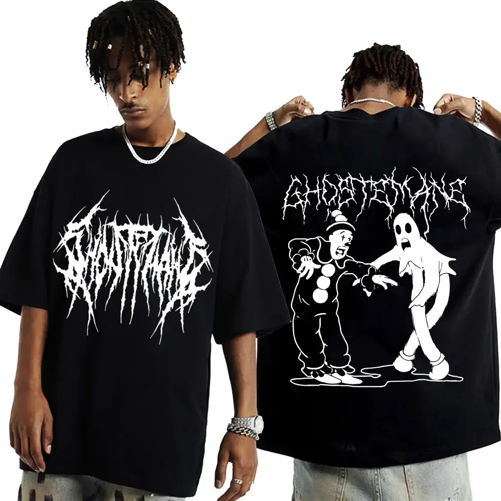 

Hot Sale Rapper Ghostemane Graphic T Shirts Unisex Fashion Hip Hop Oversized T-shirts Summer Gothic Vintage Short Sleeve T-shirt