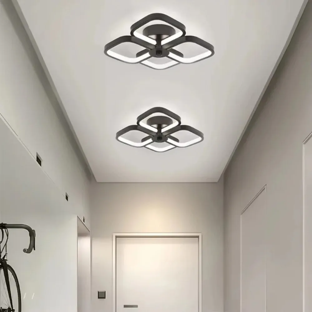 Modern Nordic Ceiling Light Square Led Ceiling Lamp Home Room Decorative Light Fixture for Bedroom Corridor Balcony Kitchen 30CM