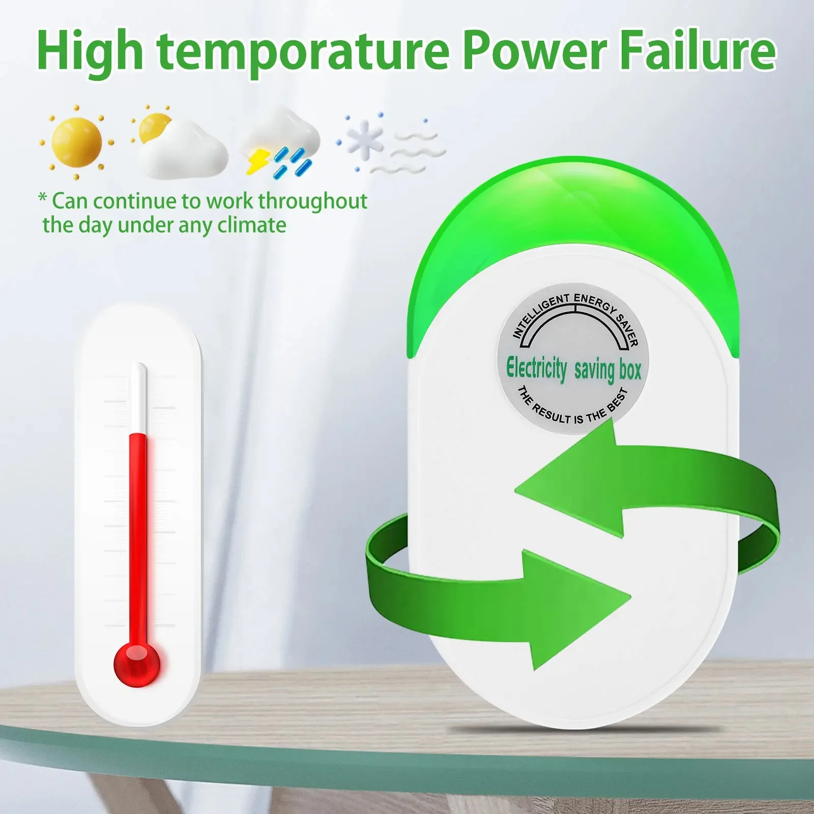 Power saver 90V-250V energy saving box socket power factor for household US/EU/UK adapter