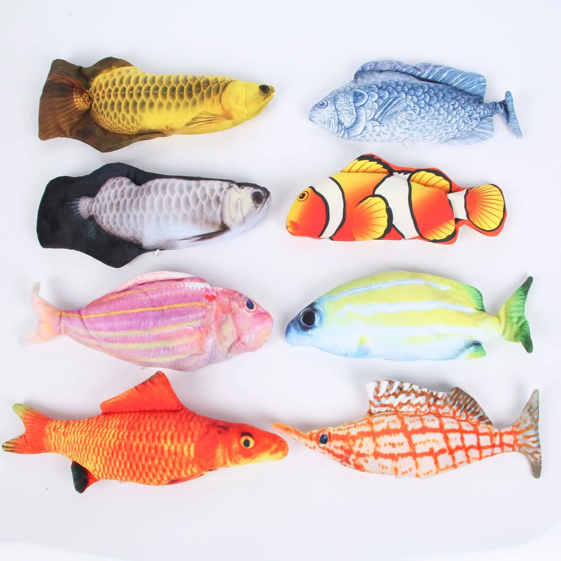Children's Baby Electric Fish Toy Can Sing Jump Simulation Plush Electric Fish Toy for Sleeping Baby Puzzle Early Education with plush toys