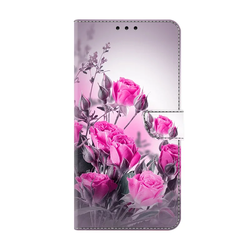 Premium Painted Wallet Flip Stand Case for Samsung Galaxy A17 - Elegant Book Cover Design