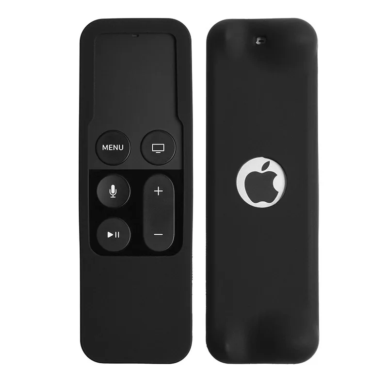 Silicone Remote Case Silicone Remote Cover Silicone Remote Sleeve Remote Controller Cover Silicone Case Protector Remote Control Cover for Apple TV 4K Shockproof Drop-proof Silicone Case (cover only, not includes remote control)