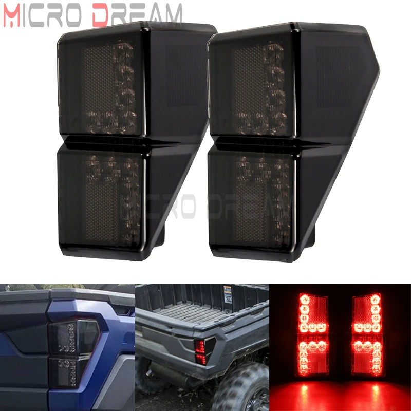 

12V IP67 Tail Brake Light LED UTV Rear Lights Taillight For Polaris Ranger 1000 XP Crew REW NSTR 49S 50S RANGER 1000 FS 18-22