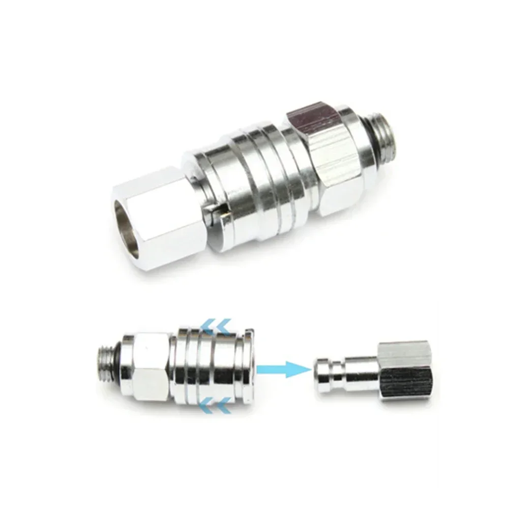 Scuba Diving BCD Regulator Quick Disconnection Adaptor Copper Chrome Plated Connect 1st Stage And LP Hose Adapter diving snorkel swimmers snorkel full face snorkel mask swimming snorkel