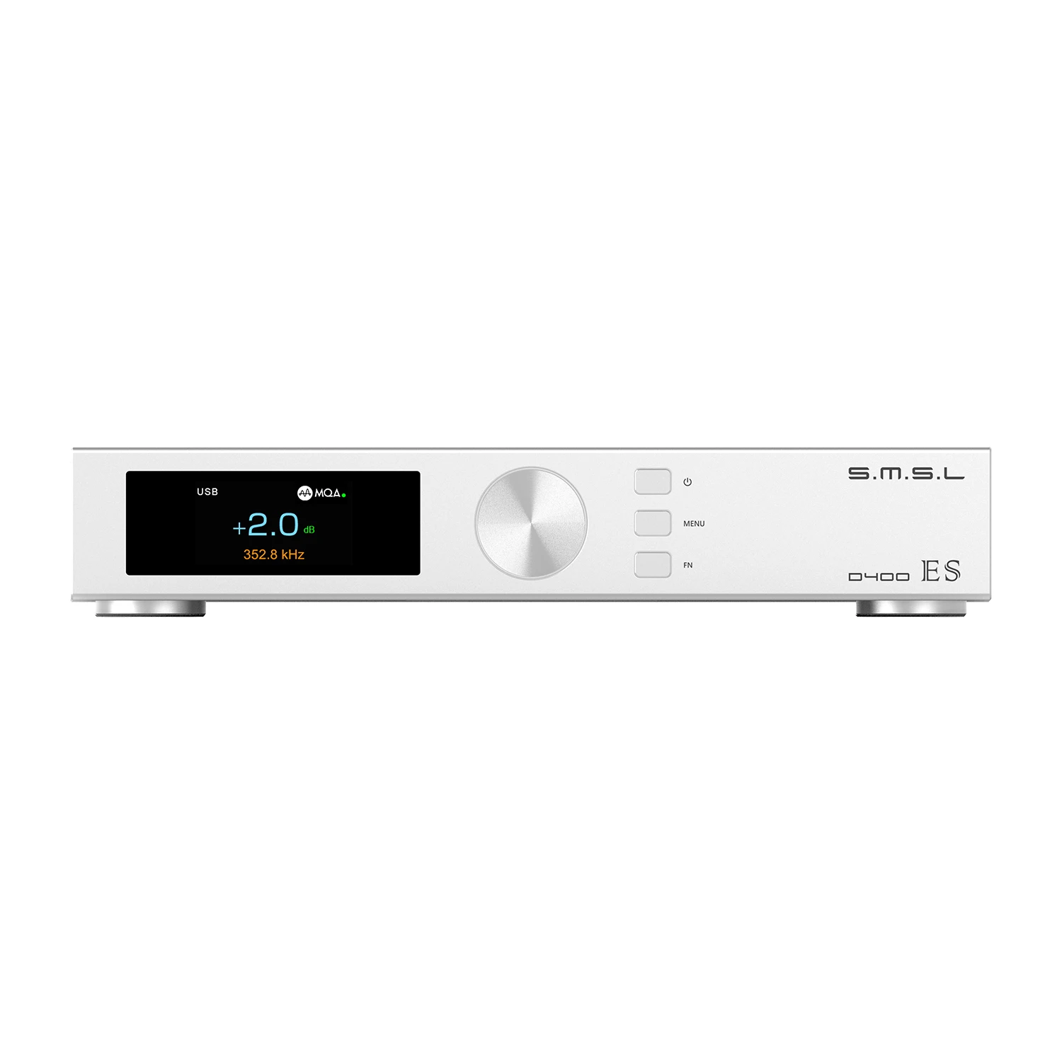 

SMSL D400ES MQA & MQA-CD DAC DSD512 ES9039MSPRO Chip XMOS XU316 PCM 32bit/768kHz JAS HI-Res декодер