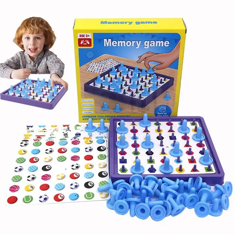 

Memory Game Toy Toddler Learning Activities & Memory Chess Board Game Parent-child Interaction Toy Educational Toys Enhance