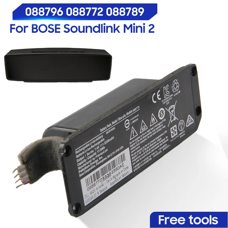 Original Replacement Battery For BOSE Soundlink Mini 2 088789 088796 088772 Genuine Battery 2230mAh
