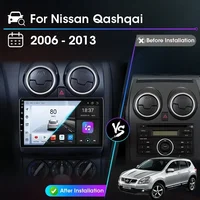 Srnubi unité centrale Android 9 pouces pour Nissan Qashqai 1 J10 2006-2013 Android auto Radio stéréo lecteur multimédia GPS Navigation FM 2