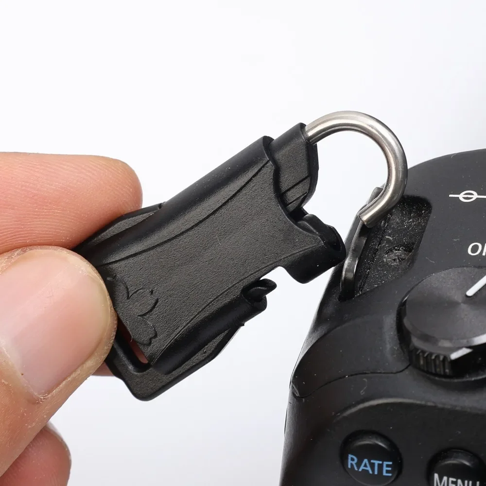 10-1개 퀵 릴리즈 버클 최대 하중 40kg 휴대용 카메라 커넥터 버클 ( SLR 니콘용 숄더 스트랩, 목, 손목)