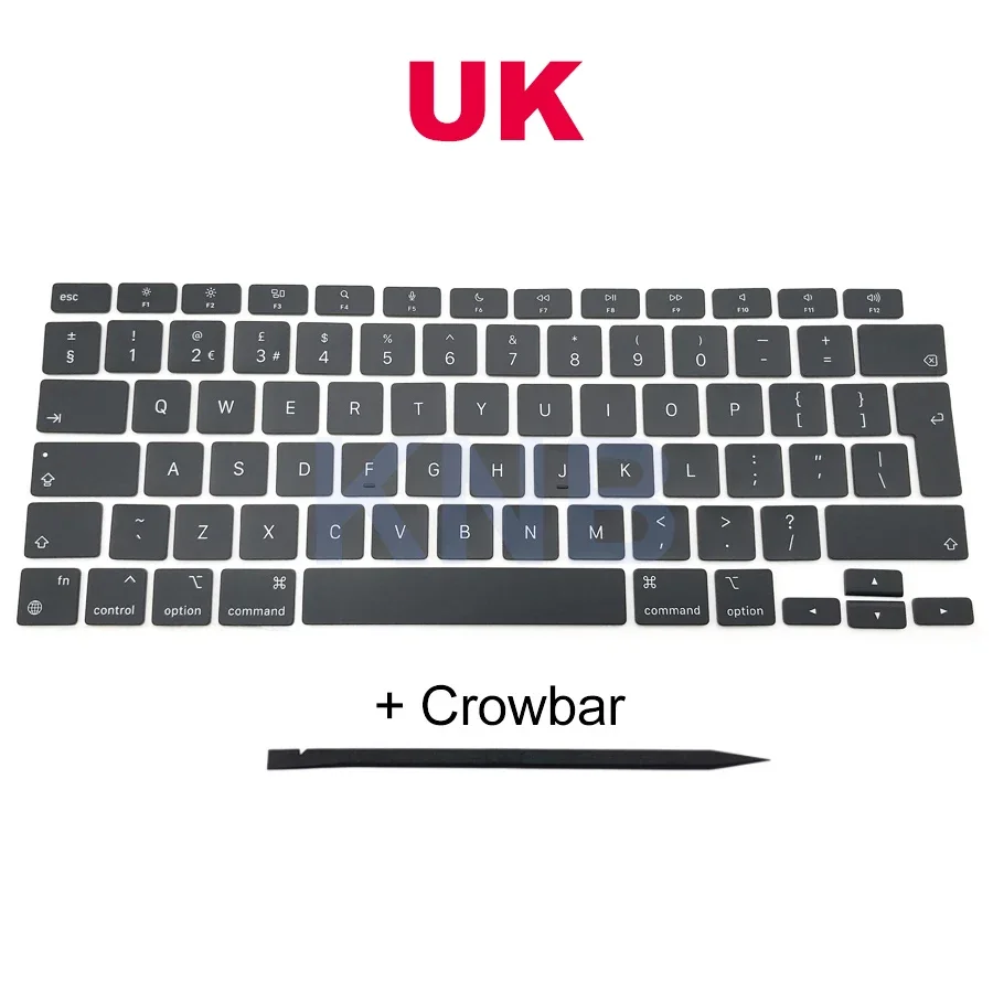 Laptop Keyboard Keycaps US UK Russian French Spain EU For Macbook Air 13" M1 A2337 EMC 3598