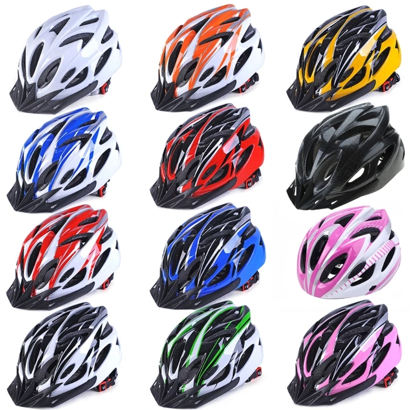 

Helmet Bike MTB Cycling Adult Adjustable Unisex Safety Helmet D5QD