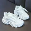 Children Summer White Shoes Boys Spring New Kids Mesh Breathable Primary School Girls Soft Sport Shoes Sneakers XZ279 5