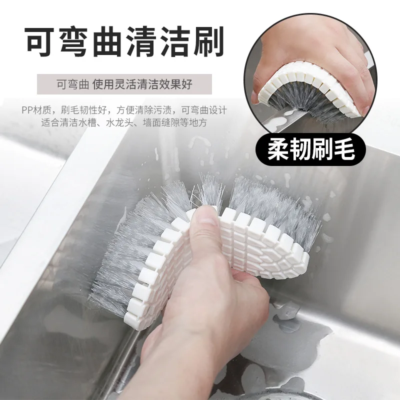 1pc, Grill Cleaning Brush, Kitchen Multi-functional Barbecue Grill Cleaning  Brush, Small Brush For Cleaning Dead Corners, Cleaning Tools, Cleaning Sup