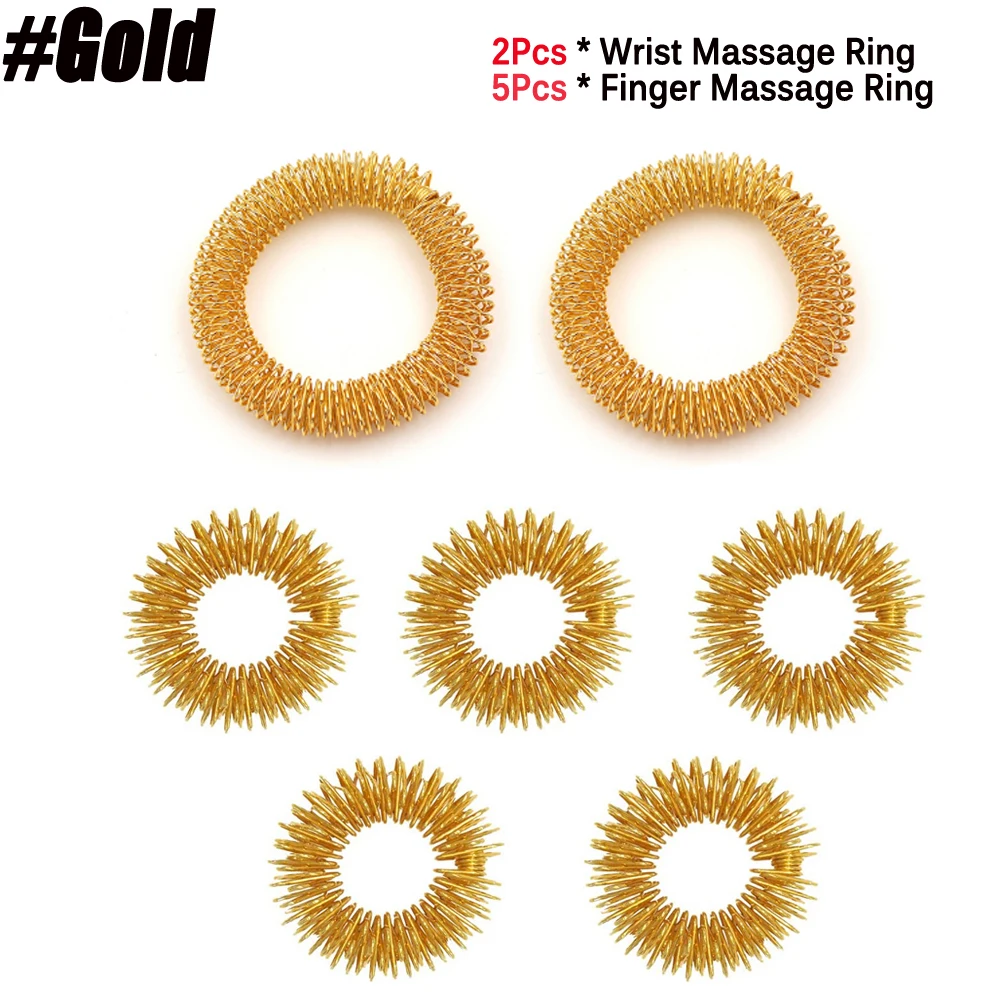 Kit Per Massaggio Digitopressione + Anello Sujok, Massaggio Dita - Foto 5