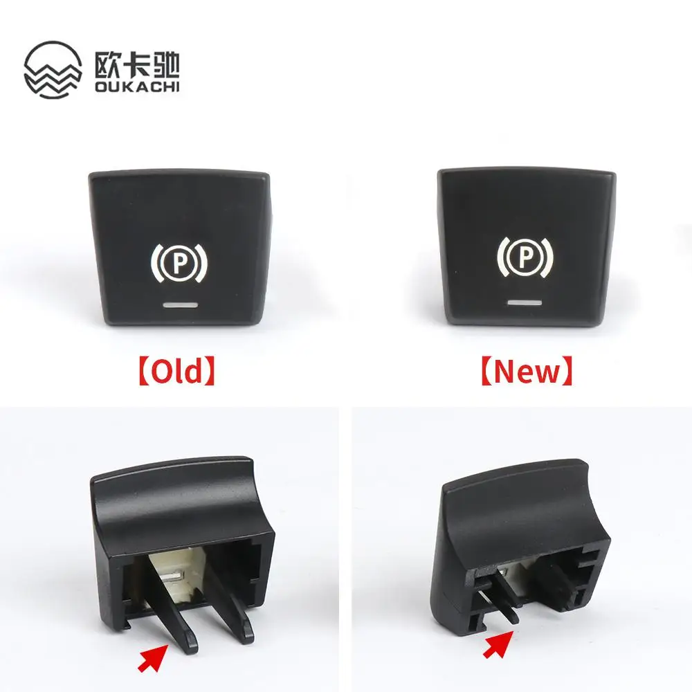 Electronic Parking Brake Switch Auto P Button Switch Cover For BMW 5 7 F01 F02 F07 F10 F11 F18 F30 520 523 730 2009-handbrake switch cover,handbrake button cover