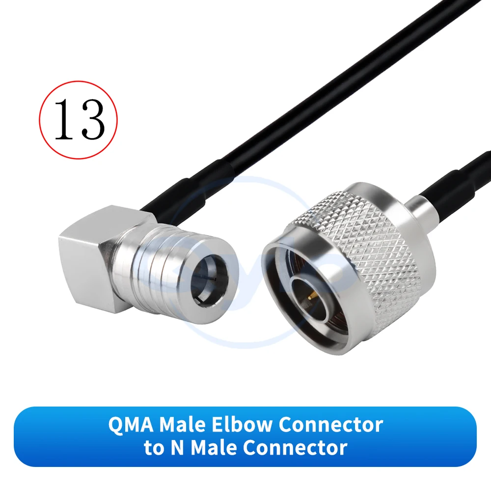 (1 Stück) QMA auf N-Typ HF-Adapterkabel Verlängerungskabel Stecker/Buchse Winkelstecker RG174 Koaxialkabel 0-6GHz QMA auf N Kabel – Detail 15