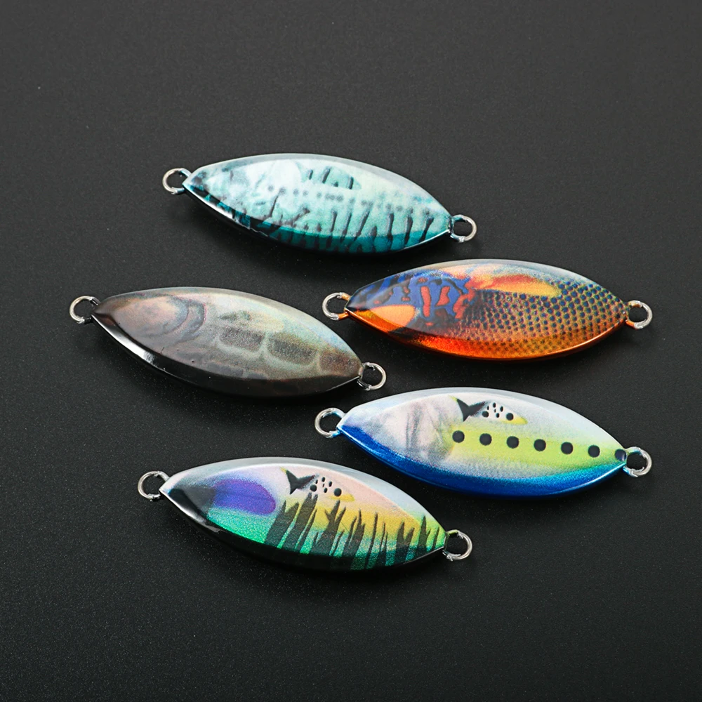 JIGGING PRO Langsamer Jigging-Köder, 20 g, 40 g, 60 g, Metall-Jig, Shore Casting, Hecht, Bass, Forelle, künstliche Angelköder – Detail 8