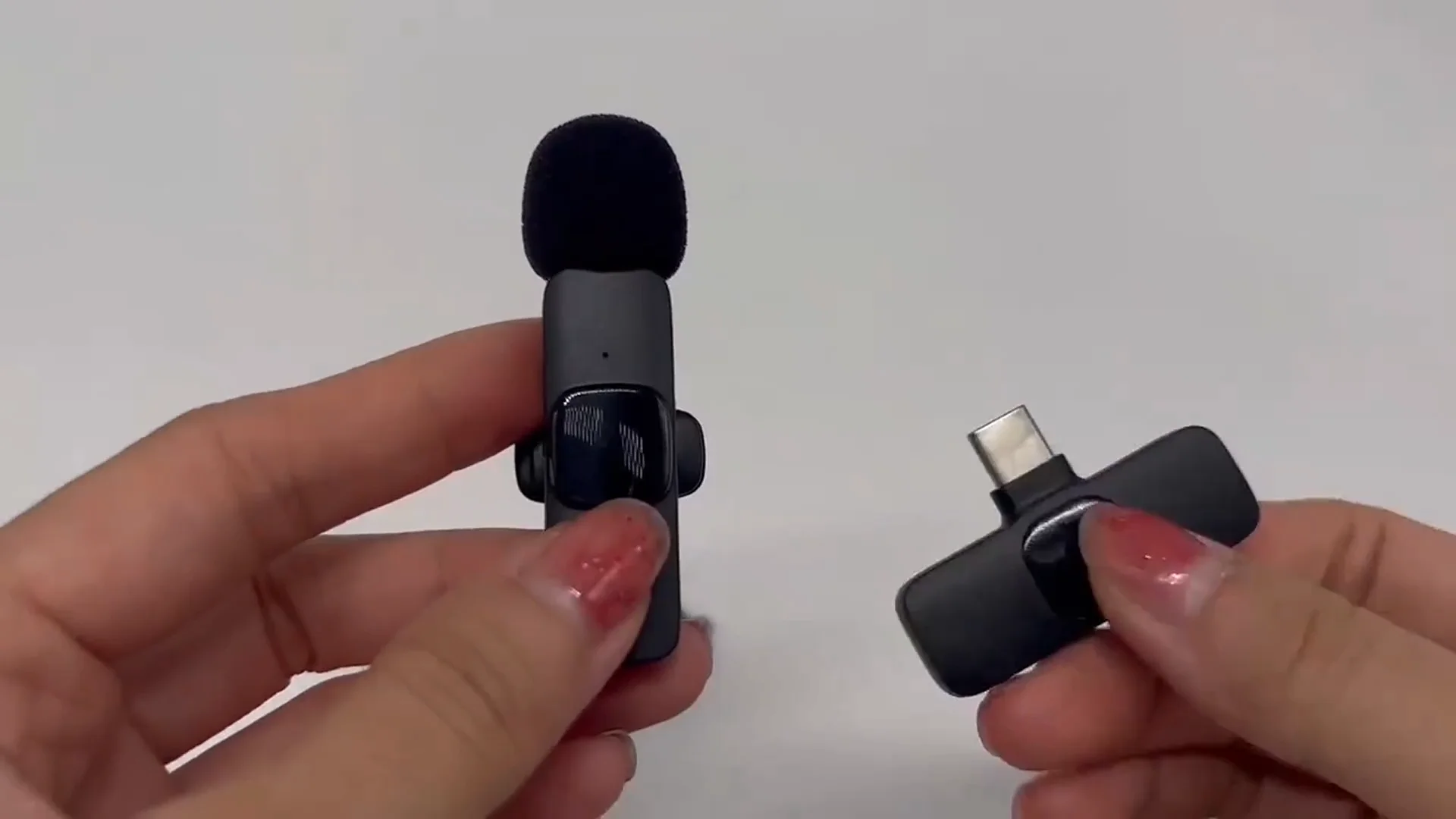 Mic Vlogger Wireless Wireless Microphone MICW110BK Miniature USB-C