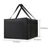 1pc Pizza Delivery Bag Waterproof Non-woven Fabric Insulated Pizza Delivery Bags Grocery Food Bag Portable Replacement Parts 6