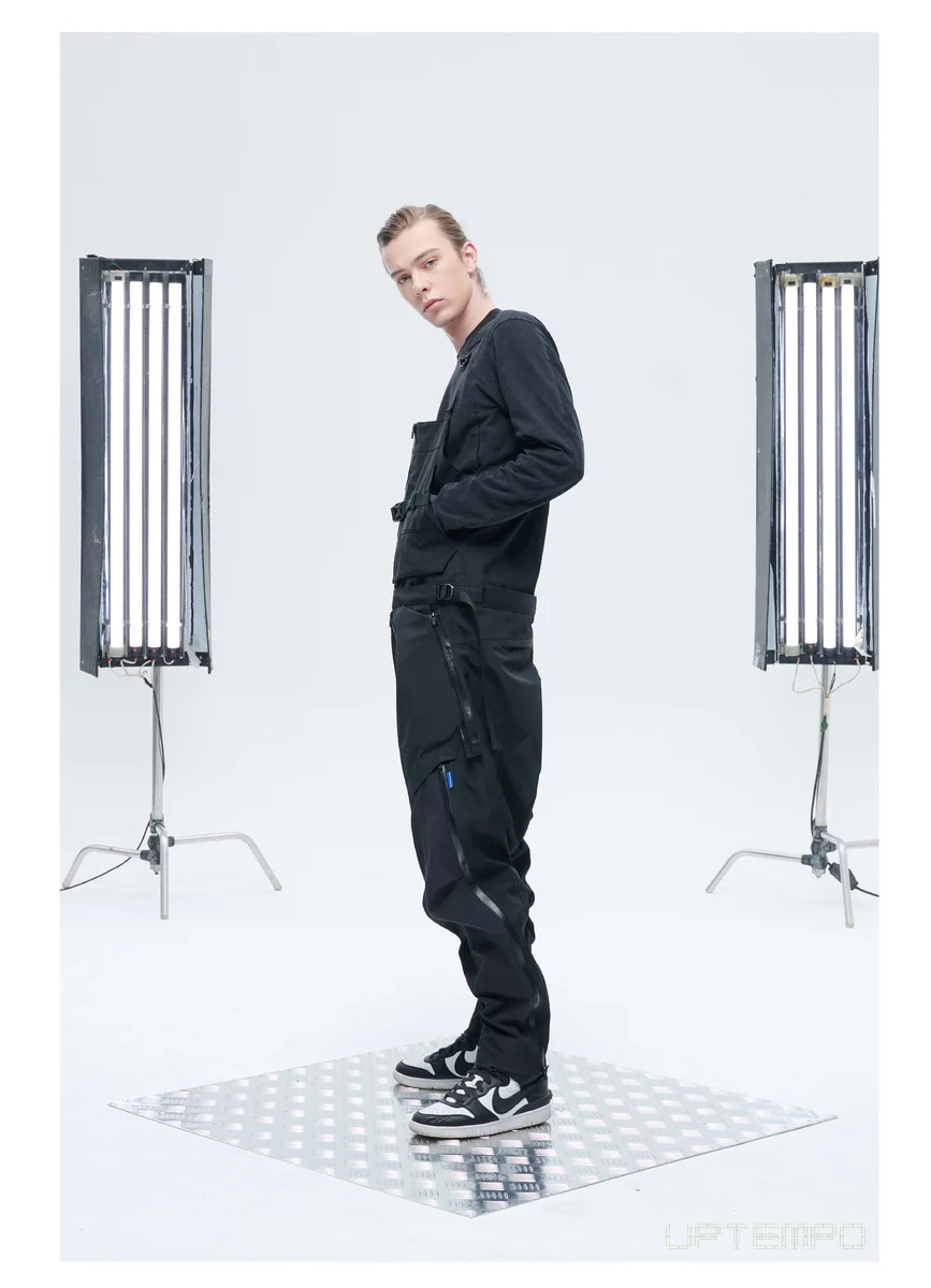 Reindee Lusion 21aw 3in1 protected functional ski jumpsuit transformable pants vest techwear gorpcore