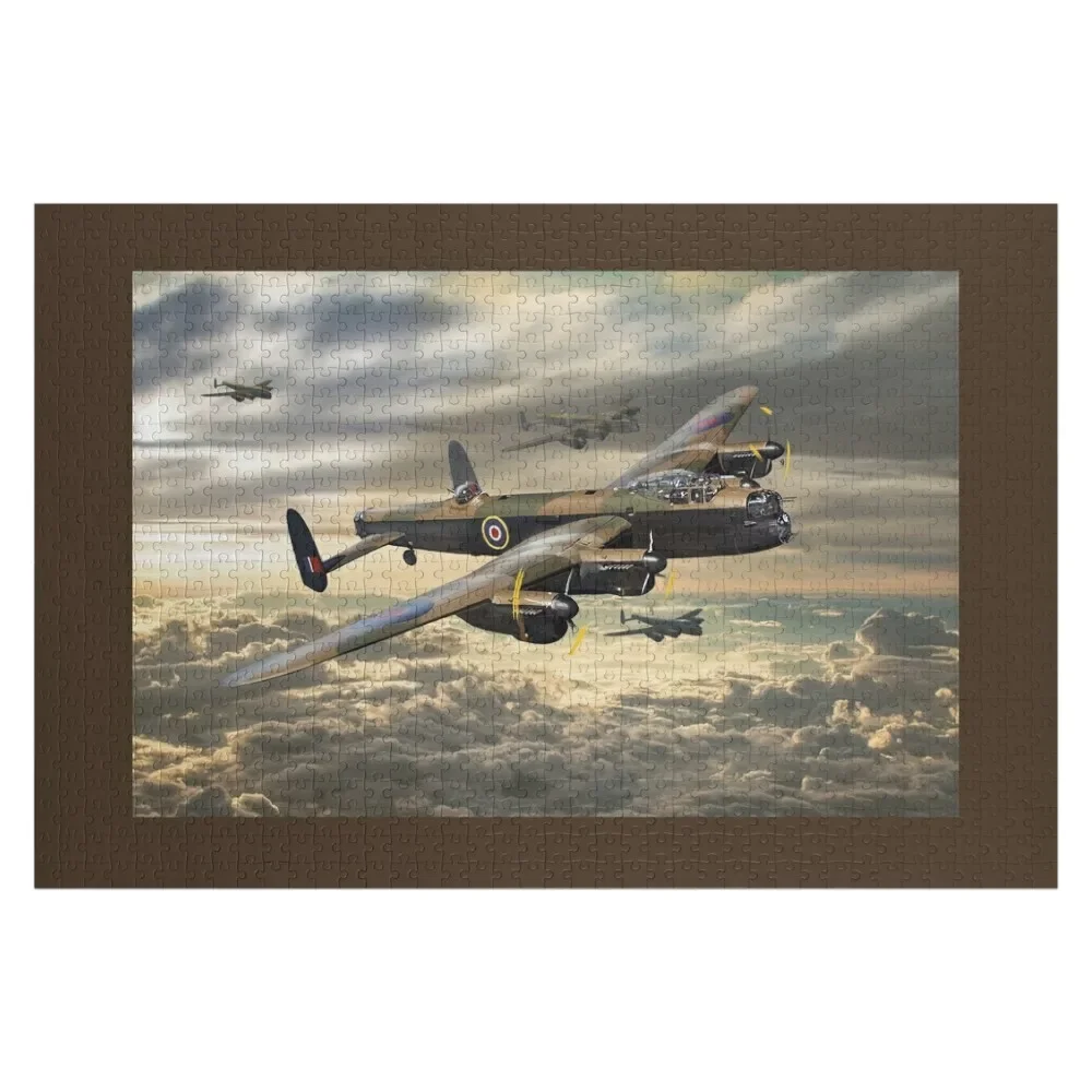

Avro Lancaster Jigsaw Puzzle Customizable Child Gift Baby Wooden Personalised Toys Custom Puzzle