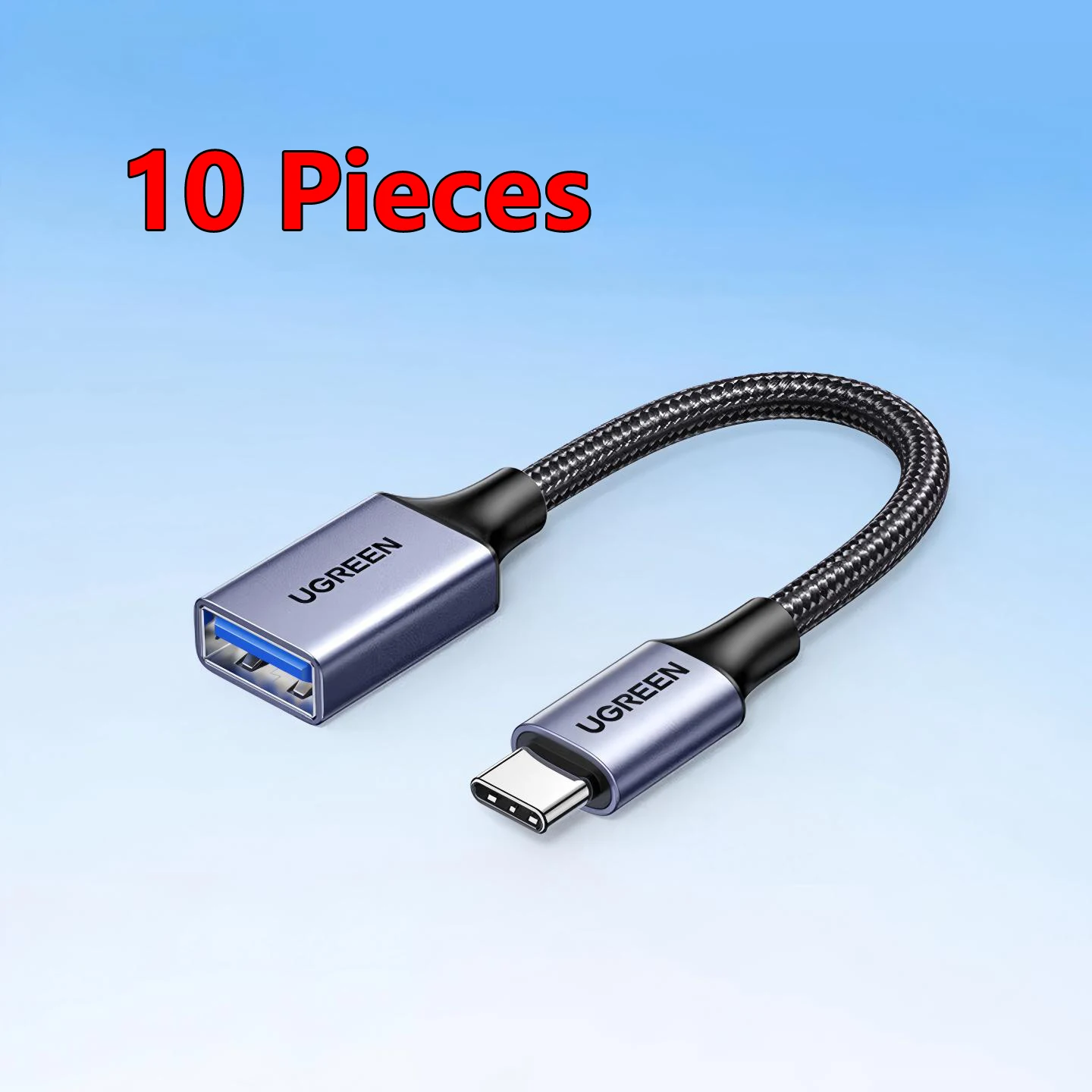UGREEN Braided Type C to USB 3.2 OTG Adapter Cable