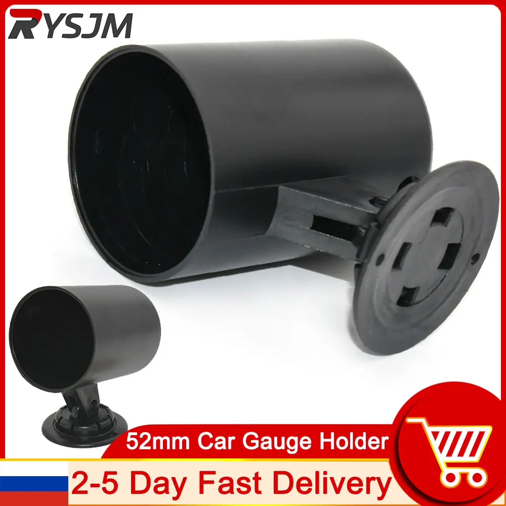Car Interior Trim Car Meters Holder 52mm Gauge Cup Holder Pod For Oil Water Temp Oil Pressure Gauge