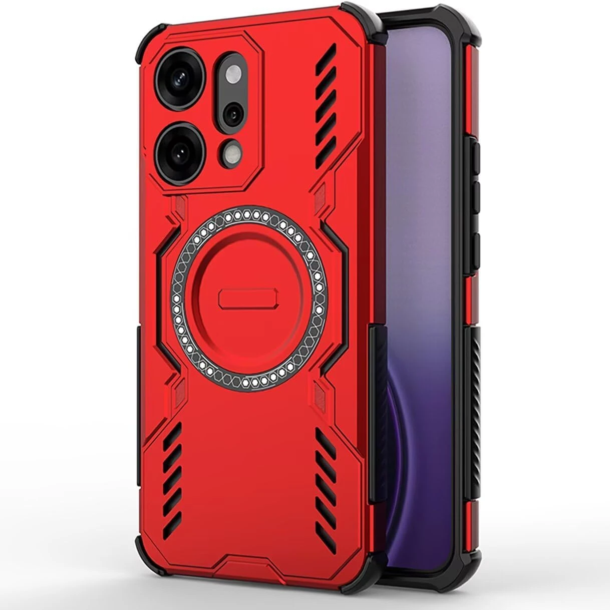 Advanced Heat Dissipation Magnetic Wireless Charging Case with Lens Protection