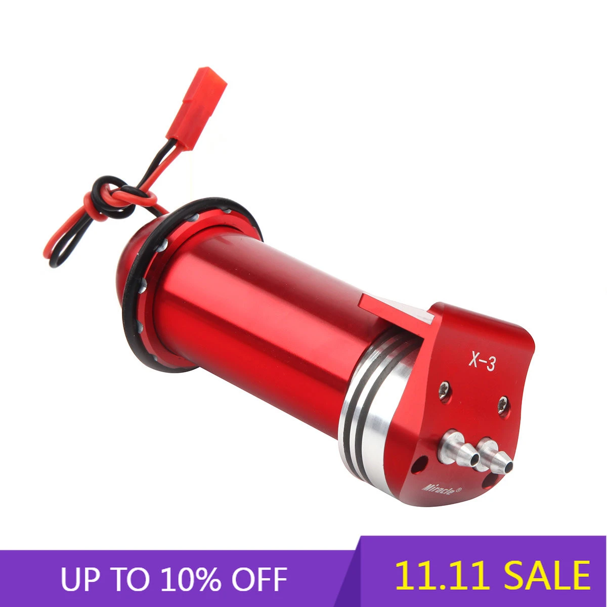 Miracle Rc Metal Electric Fuel Pump 7.212v For Gas And Nitro Aluminum