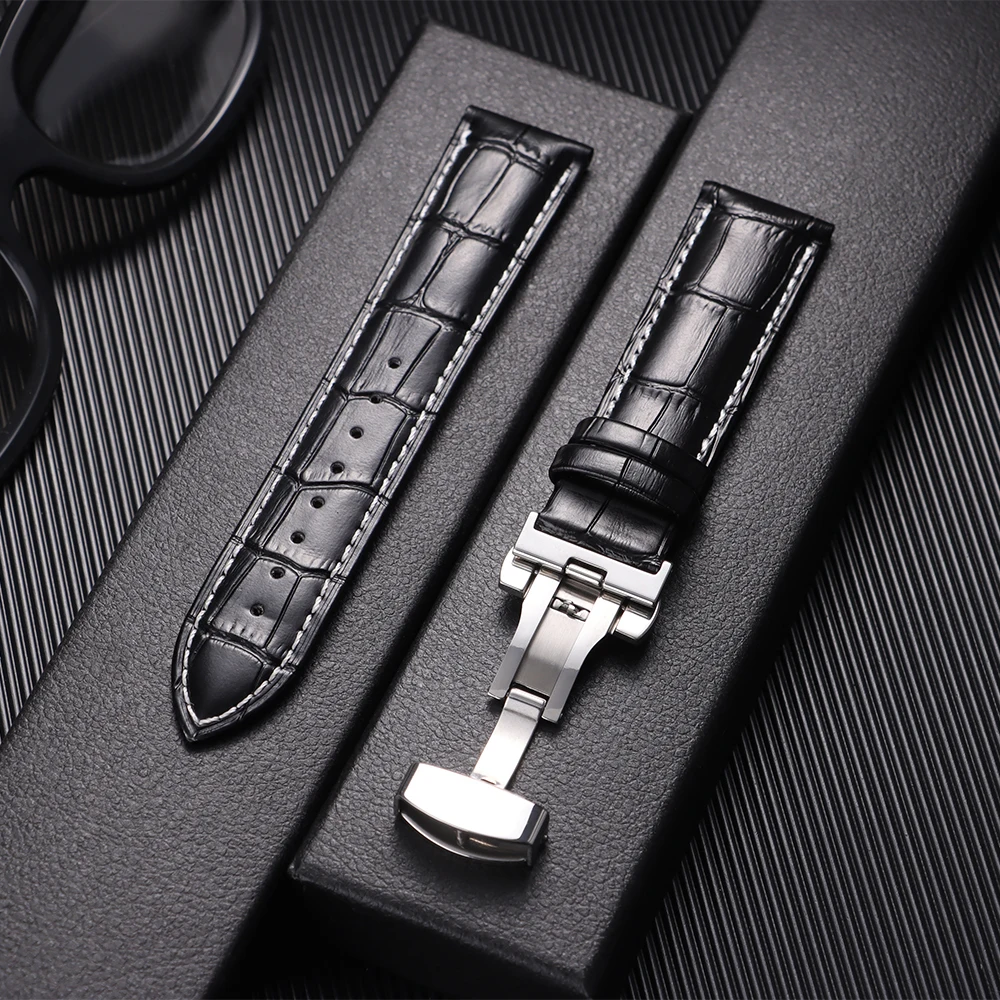 Timeless Universal Leather Watch Strap