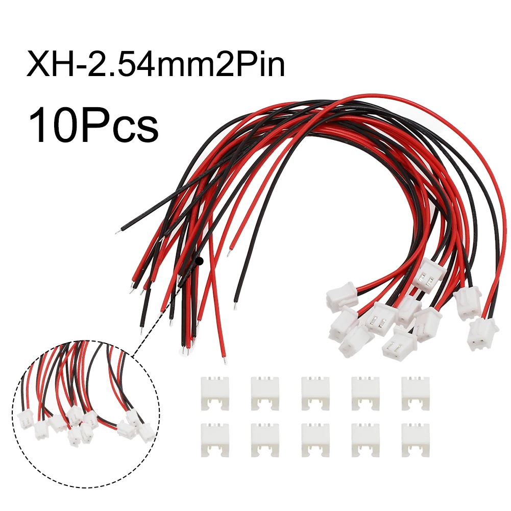 Workshop Connector Plugs Cable Connectors 24AWG Fittings Male Female Plug Replacement With Wire 10 Sets Of 2-4 Pin