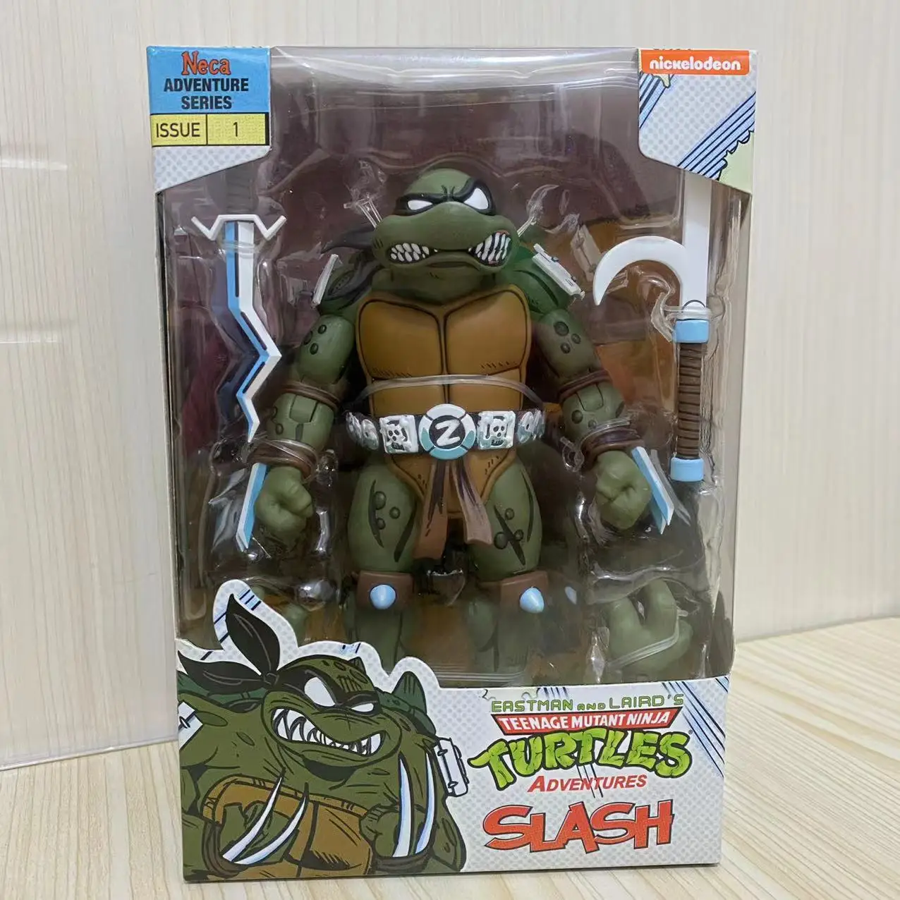 Neca Teenage Mutant Ninja Turtles Krang Turtles Slash Wicked Turtles Classic Mobile Action Figure Toys