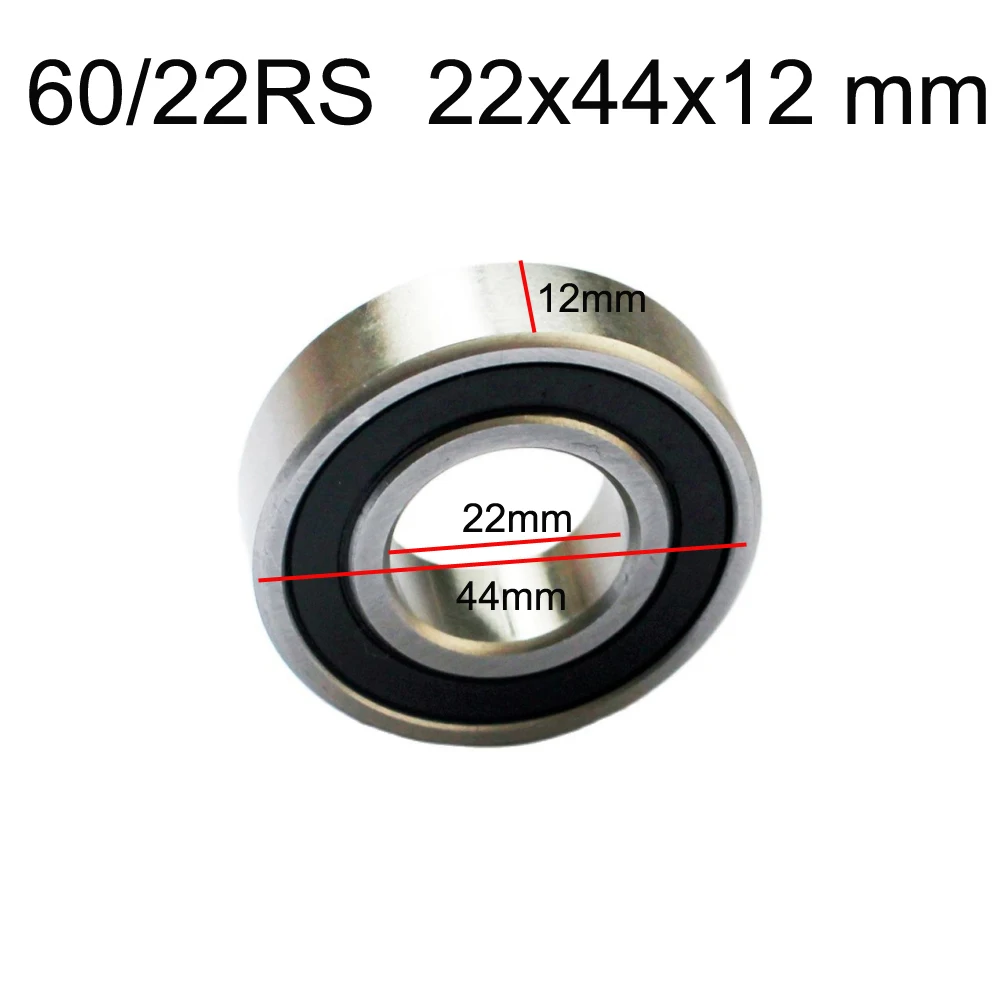 Sealed 22x44x12 mm Details about   KBS 60/22 2RS Deep Groove Ball Bearing 