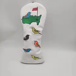 The Bird Birds Golf Club Head Covers,Colorful Birdie Golf Driver Fairway Wood Headcovers for Driver No.1/Faiway No.3/5 /forUT