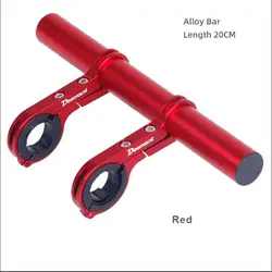 Universal Adjustable Bicycle Handlebar Extension Mount (Red 20CM)