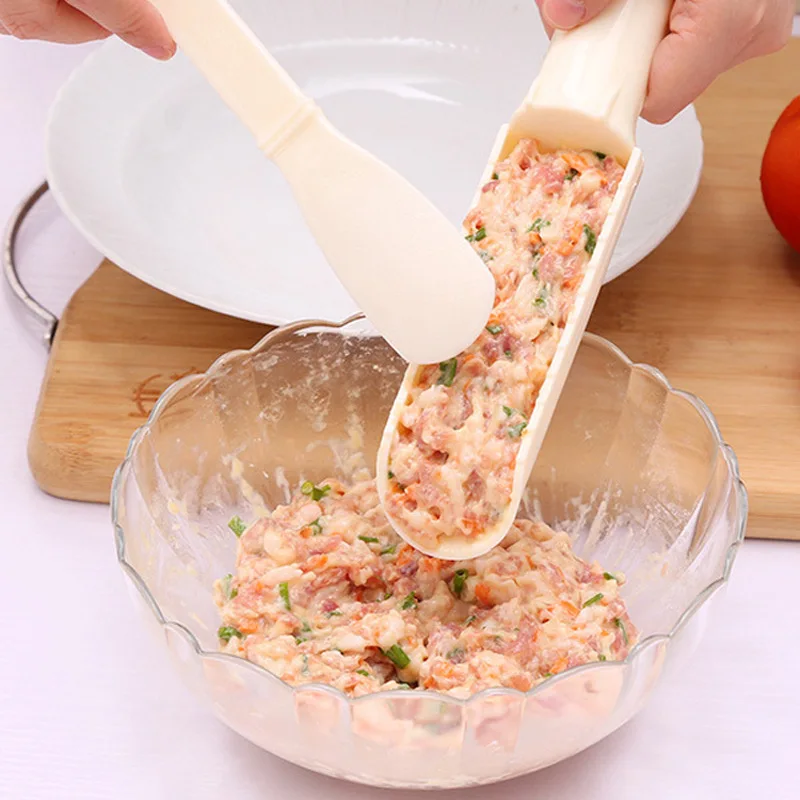 Meat Ball Maker 1 Set Kitchen Making Meatball Artifact Machine Fishball DIY Meatball Maker Plus Spoon Cooking Tool Household Kitchen Accessories meat ball maker