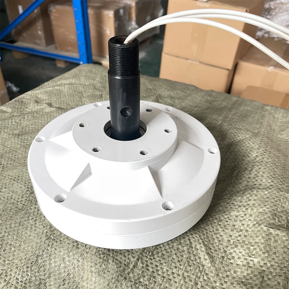 HUIZHITENGDA Générateur d'énergie à éolienne MagleV Vertical 5000W 12V 24V 48V 220V avec contrôleur de Charge Noix sans éolienne Verticale 3 Lame pour Les systèmes d'énergie éolienne,12v HUIZHITENGDA Générateur d'énergie à éolienne MagleV Vertical 5000W 12V 24V 48V 220V avec contrôleur de Charge Noix sans éolienne Verticale 3 Lame pour Les systèmes d'énergie éolienne,12v