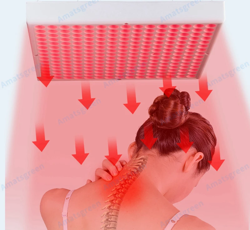 Red Led Light Therapy Infrared 300W LED Anti Aging Therapy Light For Full Body Skin Pain Relief Red LED Grow