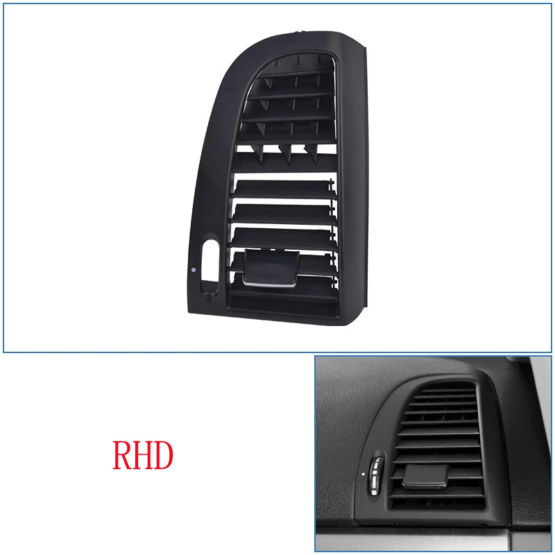 Grille Vent Climatiseur Pour Mercedes Vito Viano W636 W639 - Tableau De Bord Central/Gauche/Droite, Noir D'Origine - 2